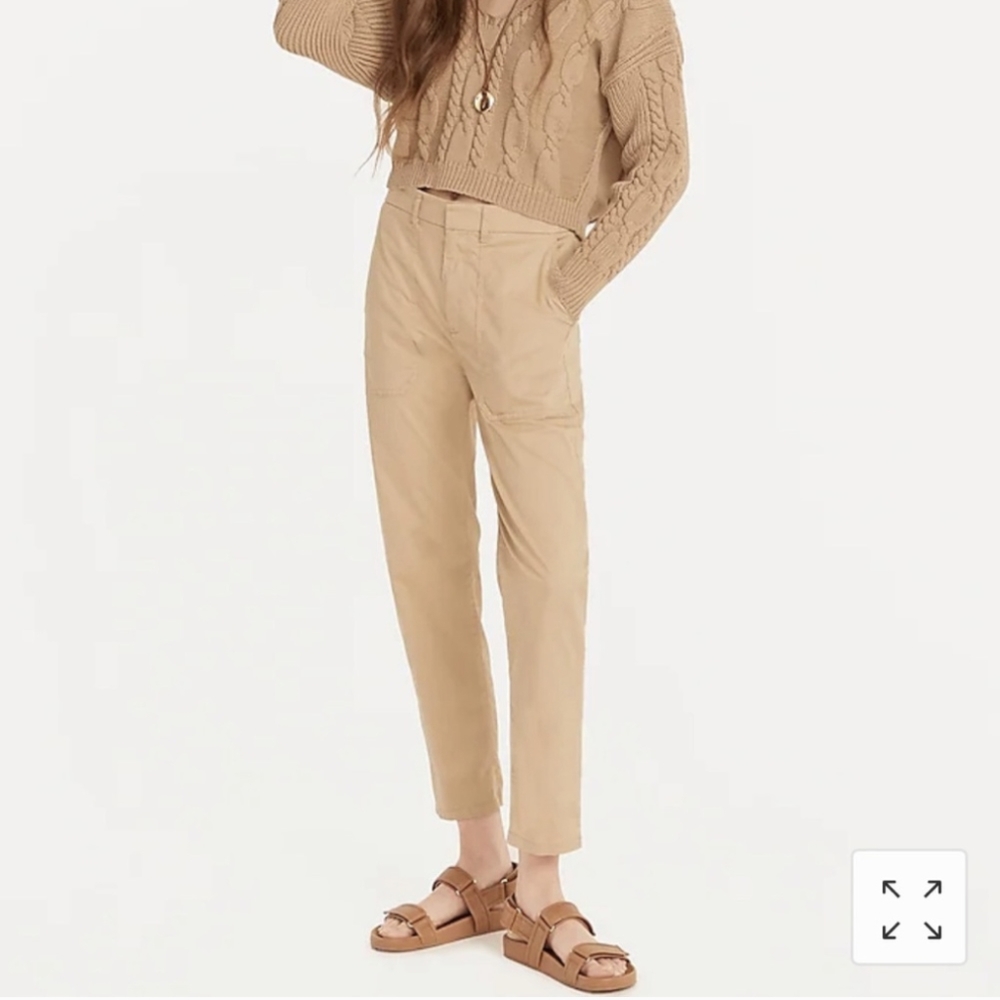 J. Crew Tan Slim Boyfriend Chino Pant Size 33